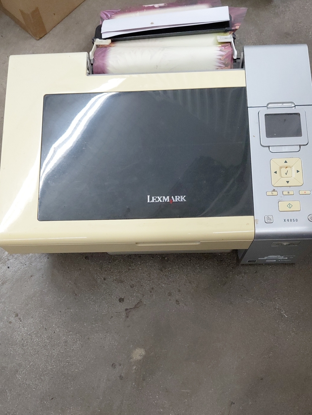 X4850 All-in-One Printer - Black & Cream